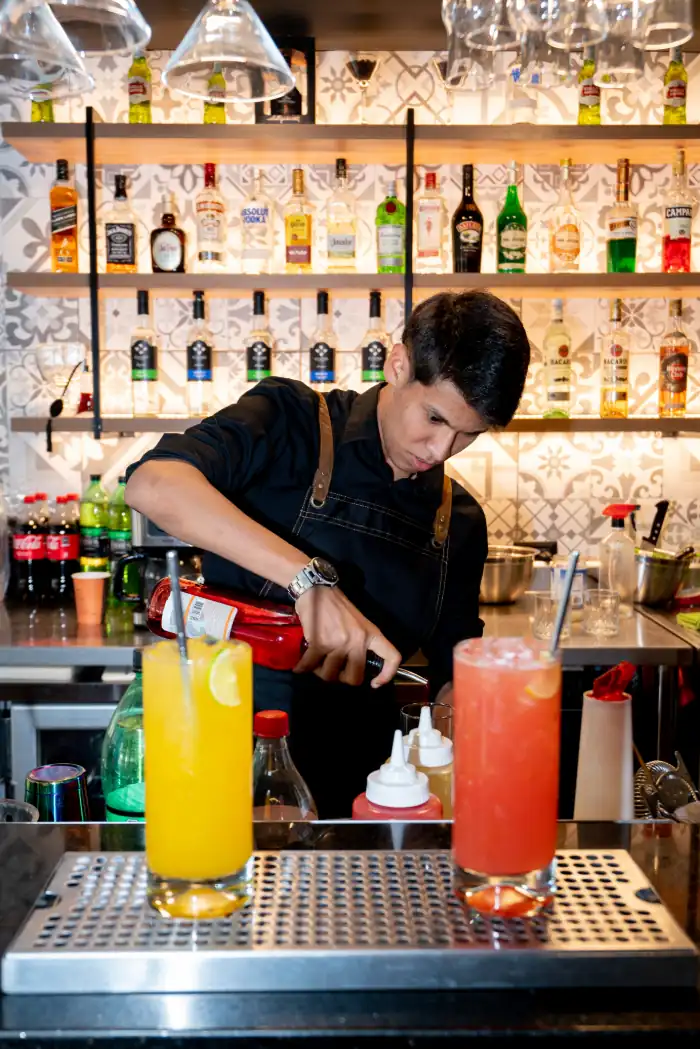 bar en el hotel