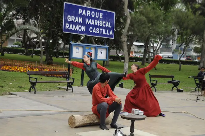 parque lindo en lince para pasear en familia