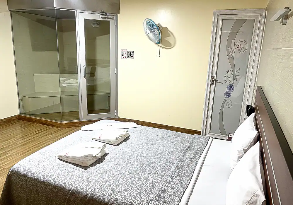 habitación con sauna